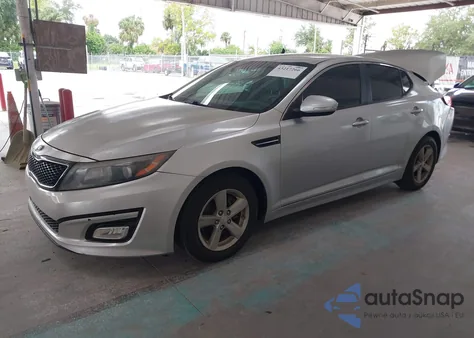 2015 Kia Optima Lx from USA, damaged, VIN 5XXGM4A7XFG392126